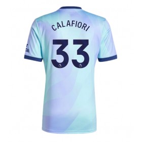 Arsenal Riccardo Calafiori #33 Tredje Kläder 2024-25 Kortärmad